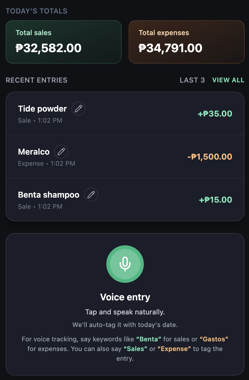 AI Sales Tracker banner overview
