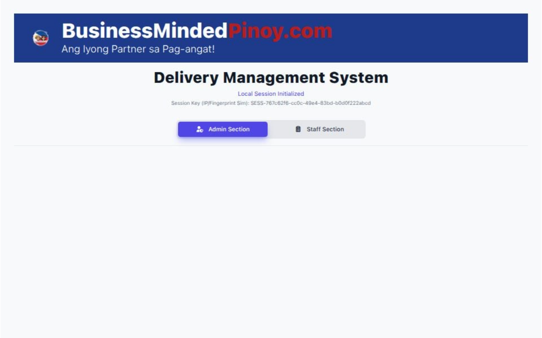 Delivery Management System thumbnail