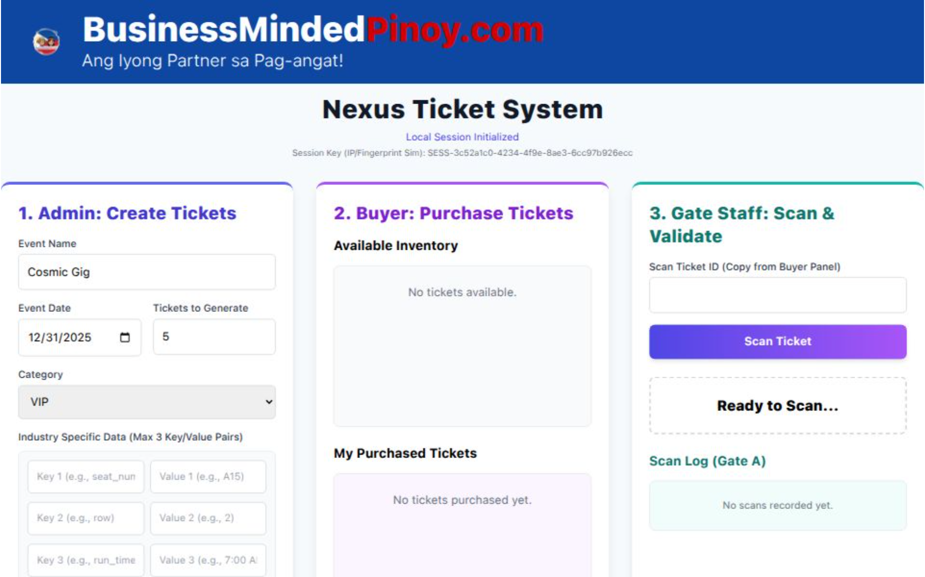 Ticketing System thumbnail